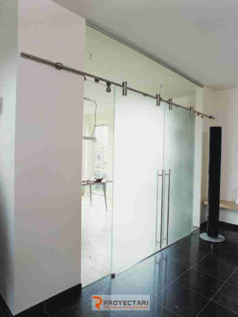 mampara-puerta-corrediza-euro-vidrios-pavonados-accesorios-acero-inxidable